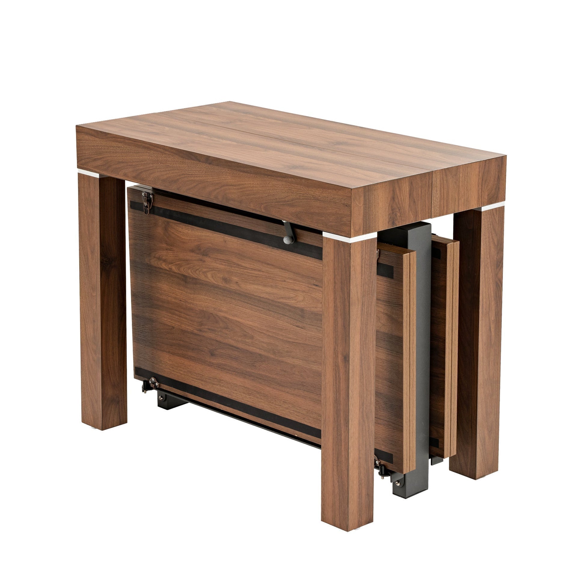98" Extendable Dining Table with Four Movable Boards