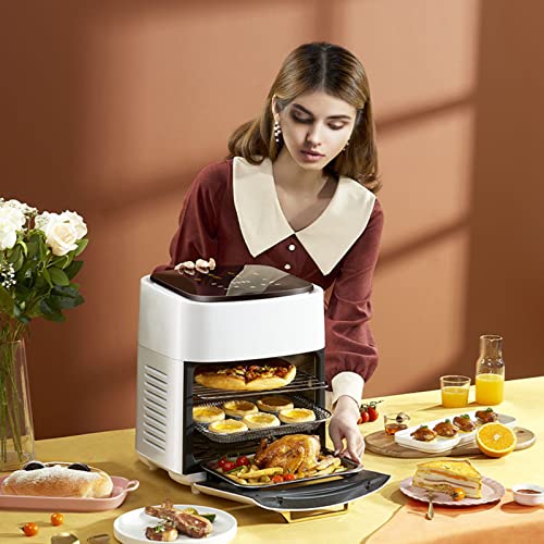 Dechoga Air fryer 15L large-capacity smart touch screen visual multi-functional