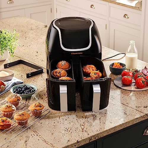 Russell Hobbs 27290 Snappi 8.5L/2x 4.25L Dual Basket Air Fryer
