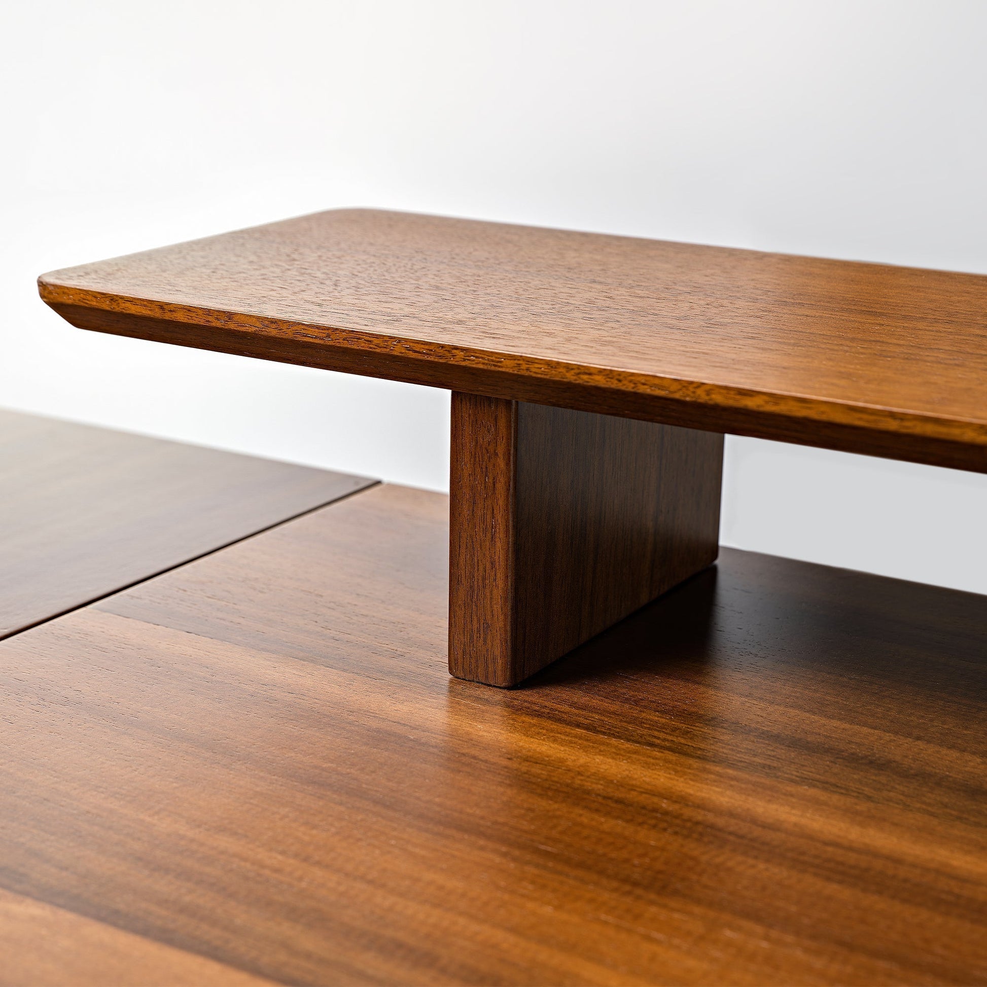 Ark L60, 63x23 L Shaped Executive Standing Desk with Two-Drawer