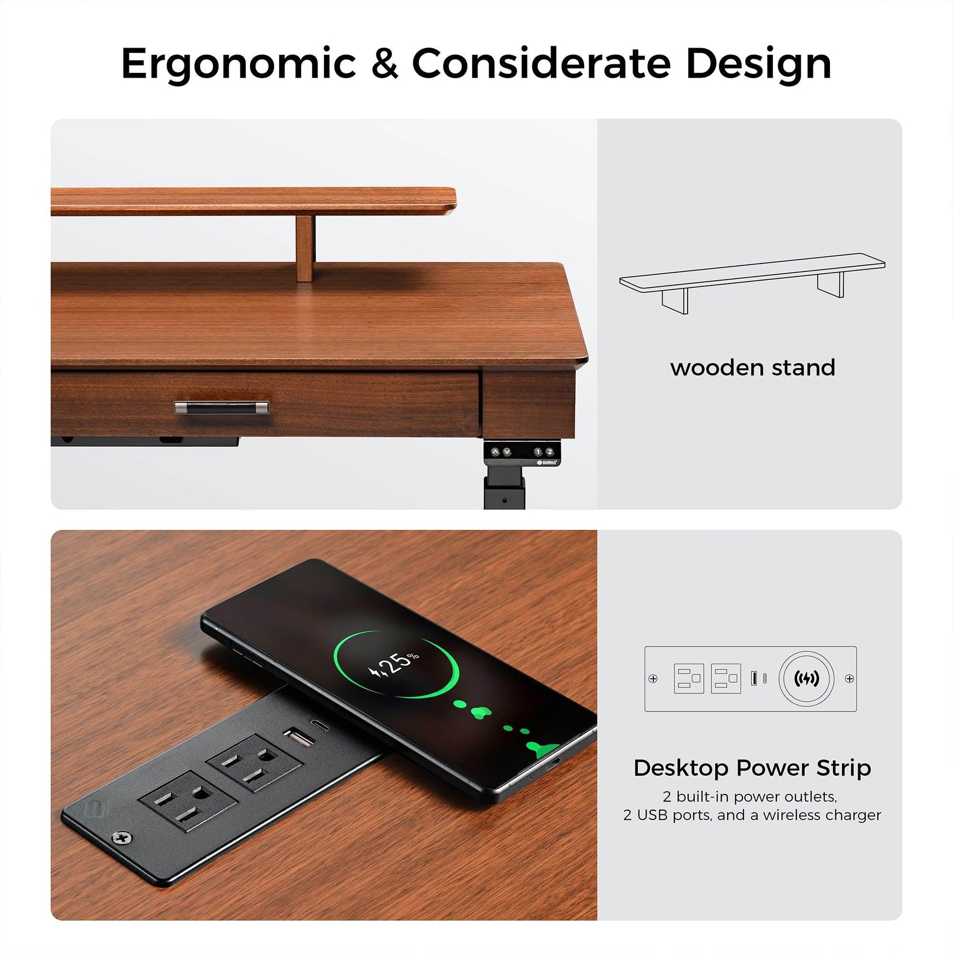Ark, 63x29 Executive Standing Desk